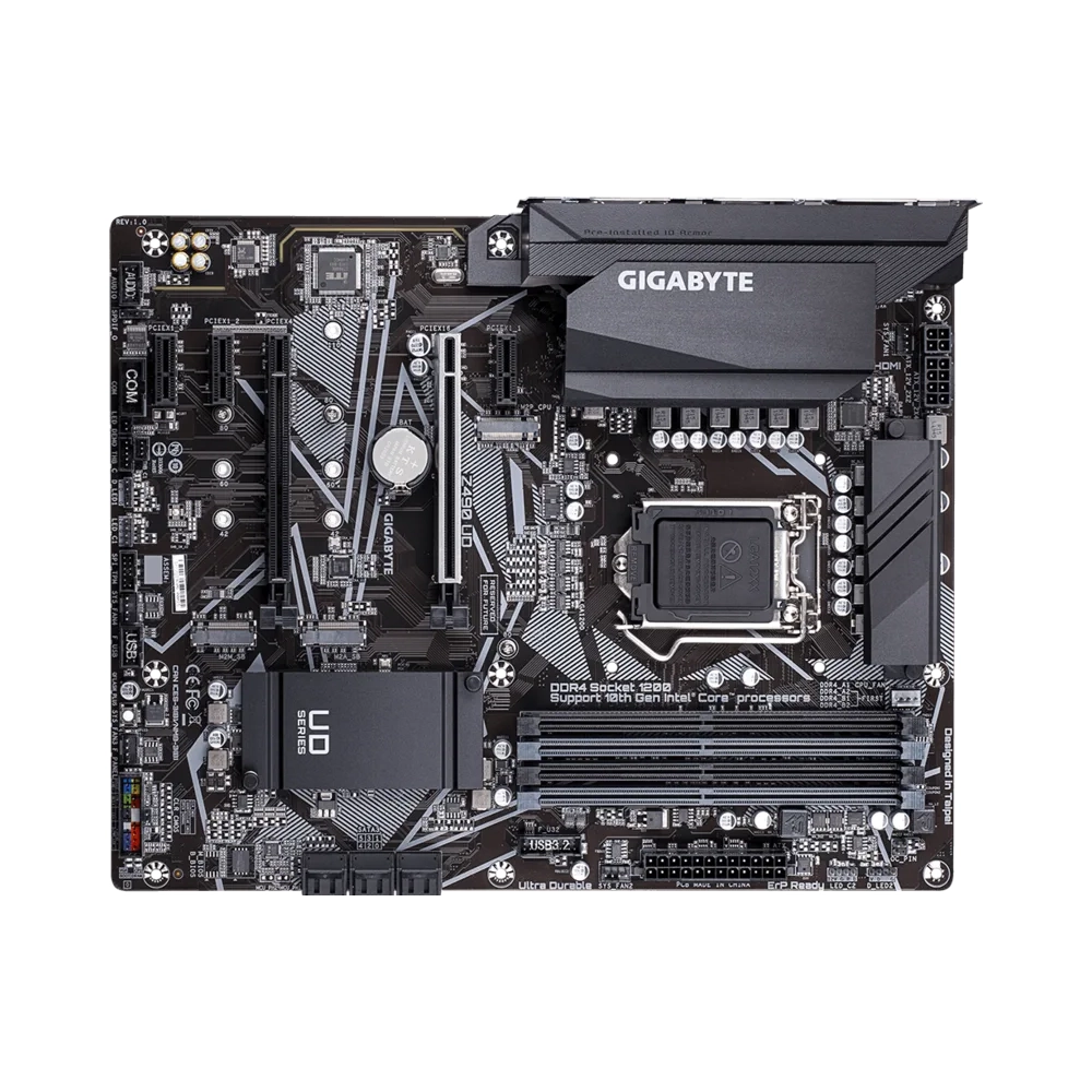 Gigabyte Motherboard Z490 UD DDR4 For Intel 10th | 11th Gen (Import) view 2
